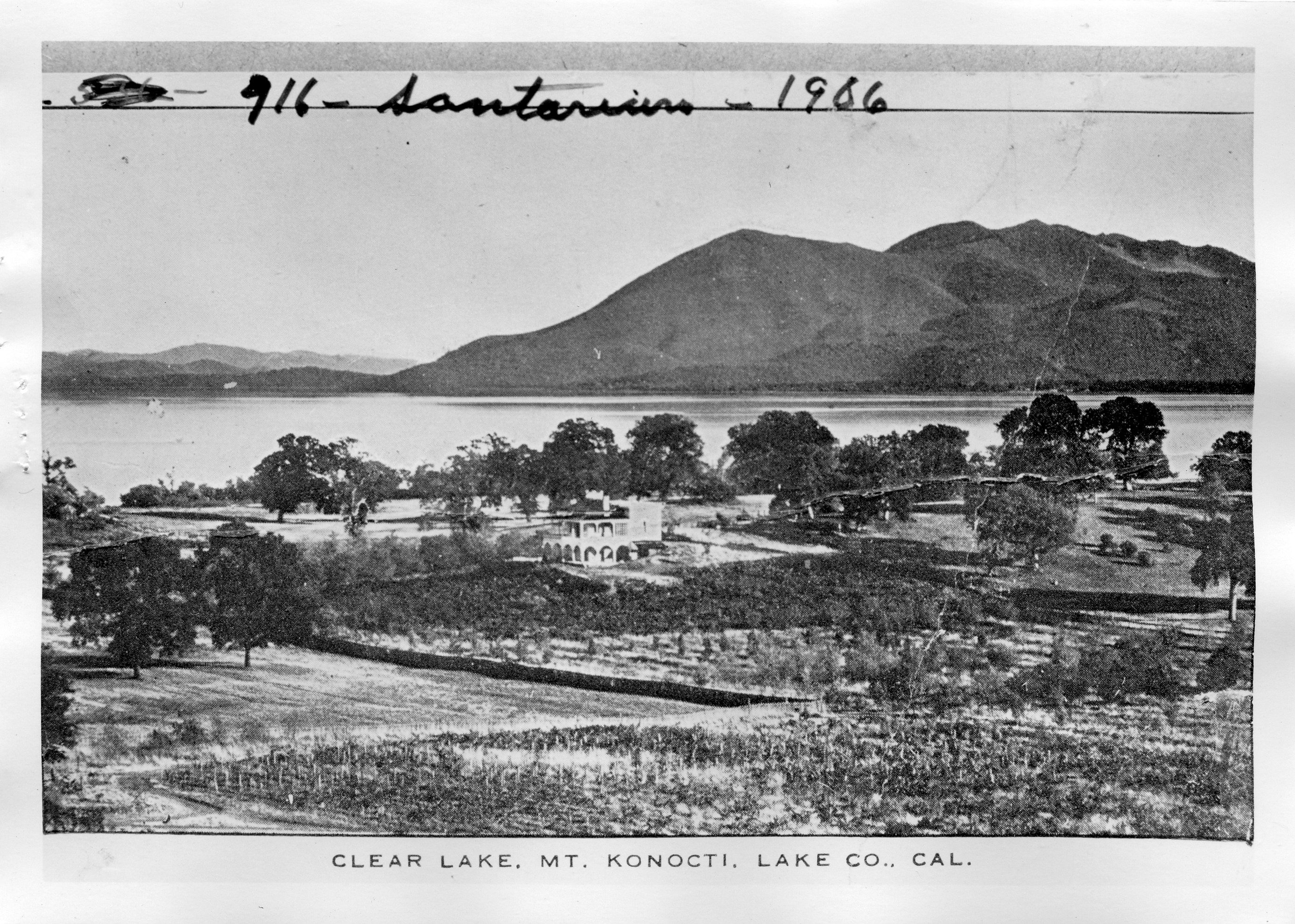 _Lakeport area postcard Sanitarium 1906